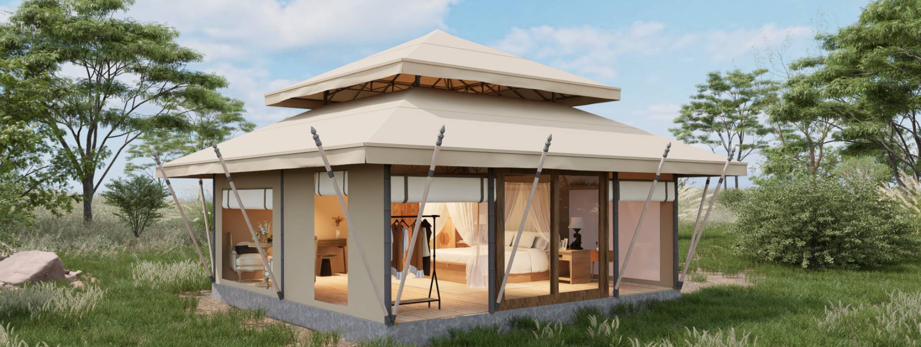 图木舒克市户外野奢帐篷